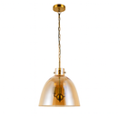 Підвісний світильник бурштиновий D-33 cm E14 Amber Vistal 250931-100006071