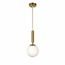 Підвісний світильник золотий D-14 cm E27 Gold Bollo 260418-100007782