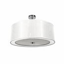 Люстра срібна D-50 cm E27 Chrome Drum 260718-100008411