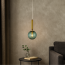 Підвісний світильник зелений D-15 cm E14 5W 4500K Green Ball 250931-100006074