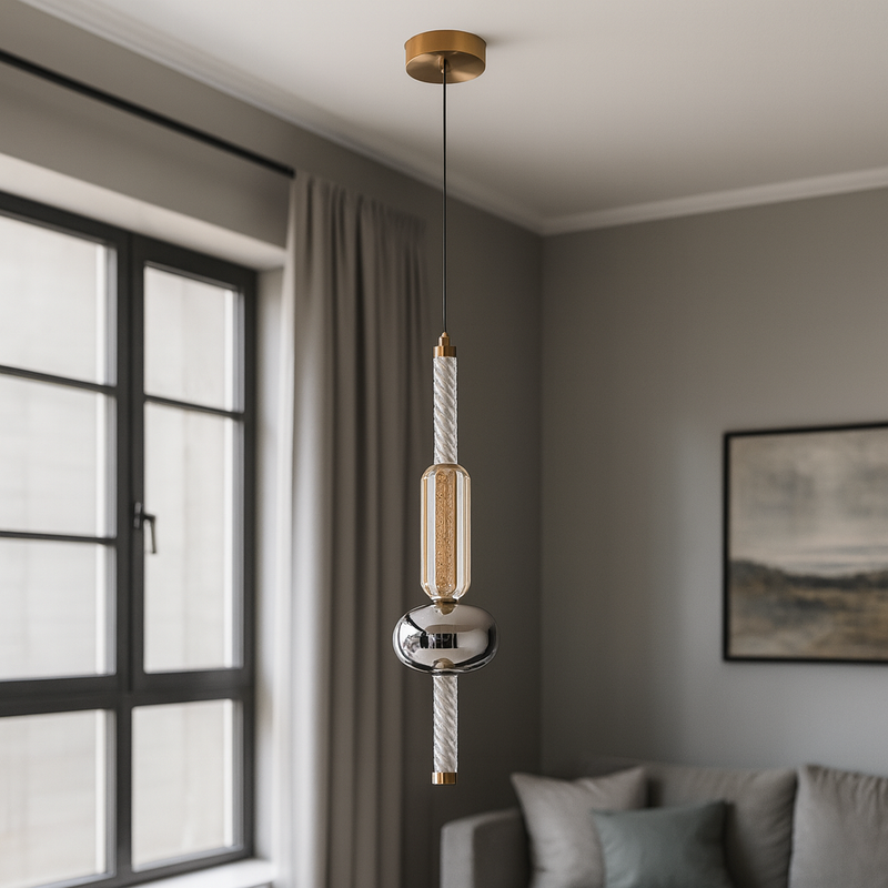 Підвісний світильник H-50 cm Led 7W 4000K Amber+Smoke+Clear Colours 251031-100006322