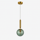 Підвісний світильник зелений D-15 cm E14 5W 4500K Green Ball 250931-100006074