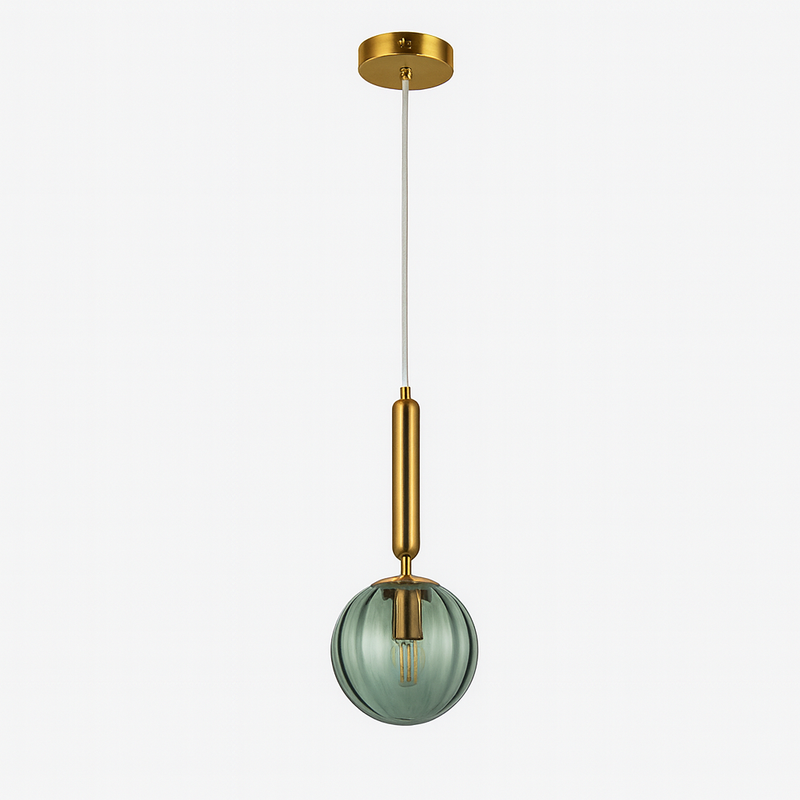 Підвісний світильник зелений D-15 cm E14 5W 4500K Green Ball 250931-100006074