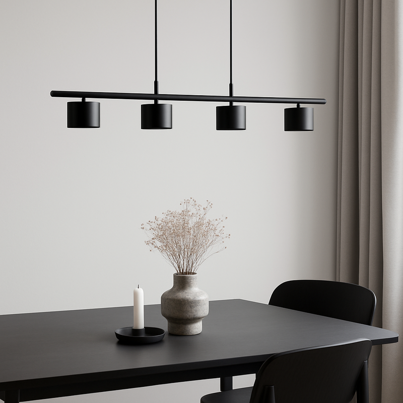 Люстра Ray Black L-100cm 20W Led 250618-100005217