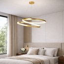 Підвісна люстра золота D-50 cm Led 40W 4000K Gold Knot 251240-100006888