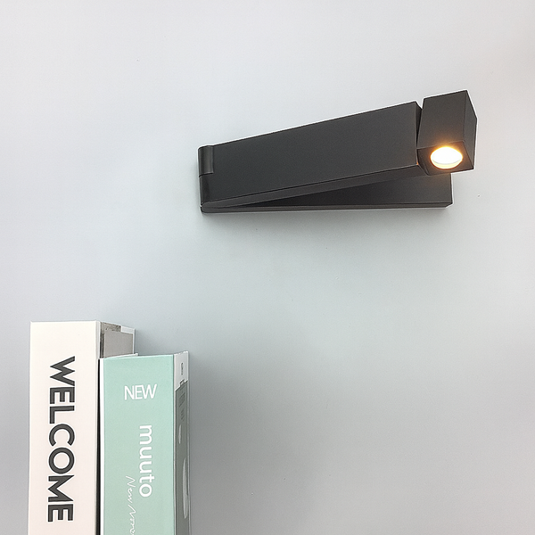 Настінне бра чорне з регулюючим корпусом L-20 cm Led 1W 4000K Black Line  251018-100006331