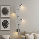 Настінний світильник хромовий L-90 cm Led 9W 4000K Chrome Branch 251018-100006332