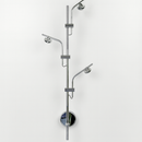 Настінний світильник хромовий L-90 cm Led 9W 4000K Chrome Branch 251018-100006332