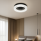 Стельові люстр чорні D-46 cm / D-57 cm Led Black Ice ceiling 251018-100006337