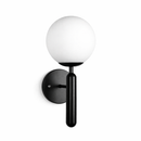 Настінний світильник чорний D-14 cm E27 Black Bollo 260418-100007785