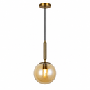 Підвісний світильник D-20 cm E27 Bronze+Amber Bollo 260931-100008896