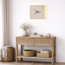 Настінні світильники годинник L-23 cm / L-30 cm Led 3000K Beige Clock 260218-100007440