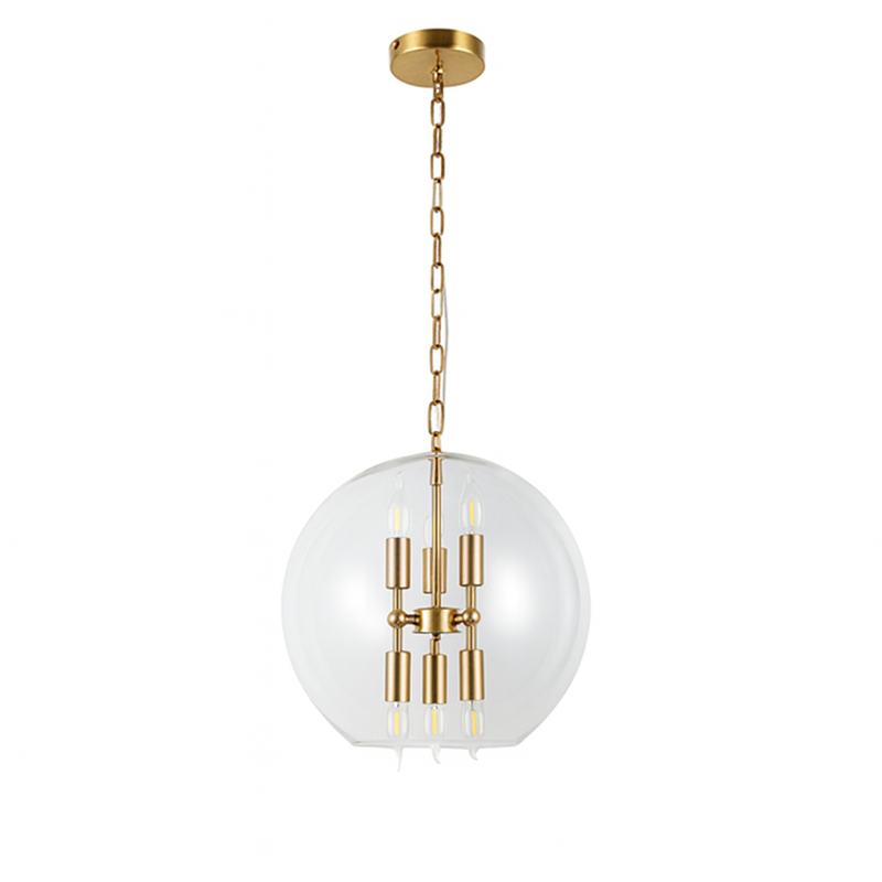 Підвісний світильник прозорий D-40 cm E14 Clear Vistal 250931-100006083