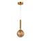 Підвісний світильник бурштиновий D-15 cm E14 Amber Colours 250931-100006092