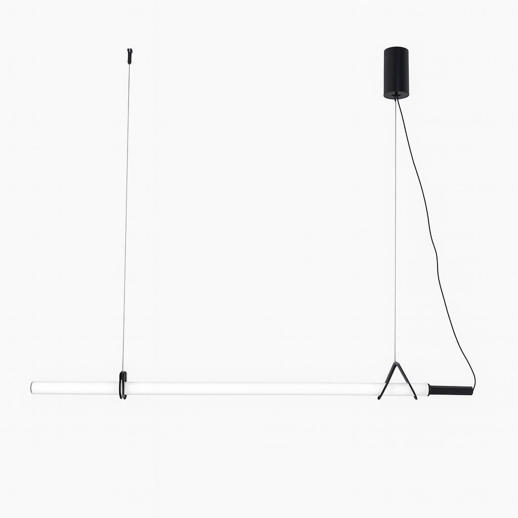 Підвісні світильники Tube L-100 cm / L-120cm Led 4000K Black 230618-100002220