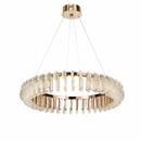 Підвісні люстри золоті D-60 cm / D-80 cm Led 102W Gold Flower 260817-100008645