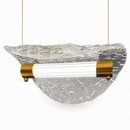 Підвісна люстра золота L-120 cm Led 56W Gold Leaf 260817-100008646
