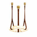 Підвісні люстри D-50 cm / D-60 cm Led Brown+White Bubbles 260918-100008901