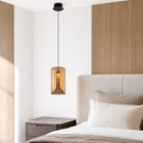 Підвісний світильник бурштиновий D-18 cm Led 6W Amber+Black Colours 260817-100008649