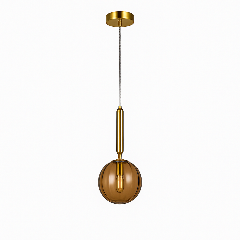 Підвісний світильник коричневий D-15 cm E14 Brown Colours 250931-100006100