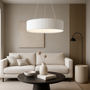Підвісні світильники з пультом Pendant Gofre Black / White 3000K 4000K 6000K D45 Led 60W / D60 Led 72W 241219-100004010