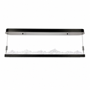 Підвісна люстра чорна L-120 cm Led 60W 3000K-6000K Black Ice 260618-100008147