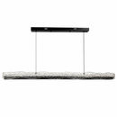 Підвісна люстра видовжена з золотою патиною L-120 cm Led 56W 3000K-6000K Black Ice 260618-100008150