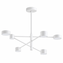 Люстра біла з пультом D-100 cm Led 55W 2800K-6000K White Satellite 260948-100008907