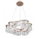 Підвісні люстри D-53 cm / D-61 cm / D-81 cm Led 3000K-6000K Gold Aurora 260936-100008911