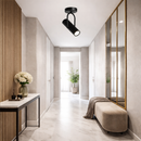 світильник чорний H-27 cm GU10 Black SpoteTube 260263-100007531