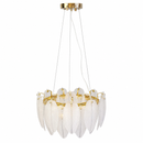 Підвісні люстри золоті D- 40 cm / D-60 cm Е14 Gold Feathers 260235-100007559
