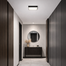 Стельові світильники чорні L-9 cm/ 12 cm/ 15.6 cm H-2.6 cm Led 5000K Black Basic Square 260164-100007174