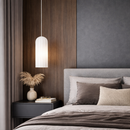 Підвісний світильник білий D-10 cm E27 White Gofre 260109-100007176