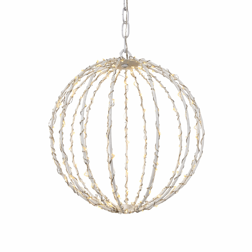 Підвісні світильники білі D-20 cm / D-30 cm / D-40 cm Led 2W 3000K White Ball 260218-100007541