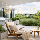 Підвісні світильники білі D-20 cm / D-30 cm / D-40 cm Led 2W 3000K White Ball 260218-100007541