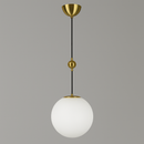 Підвісний світильник D-20 cm / D-25 cm E27 Gold+White Bollo 250918-100005927