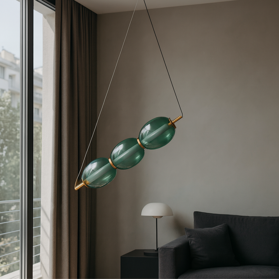 Підвісний світильник зелений L-58 cm Led 9W Green Colours 251031-100006197