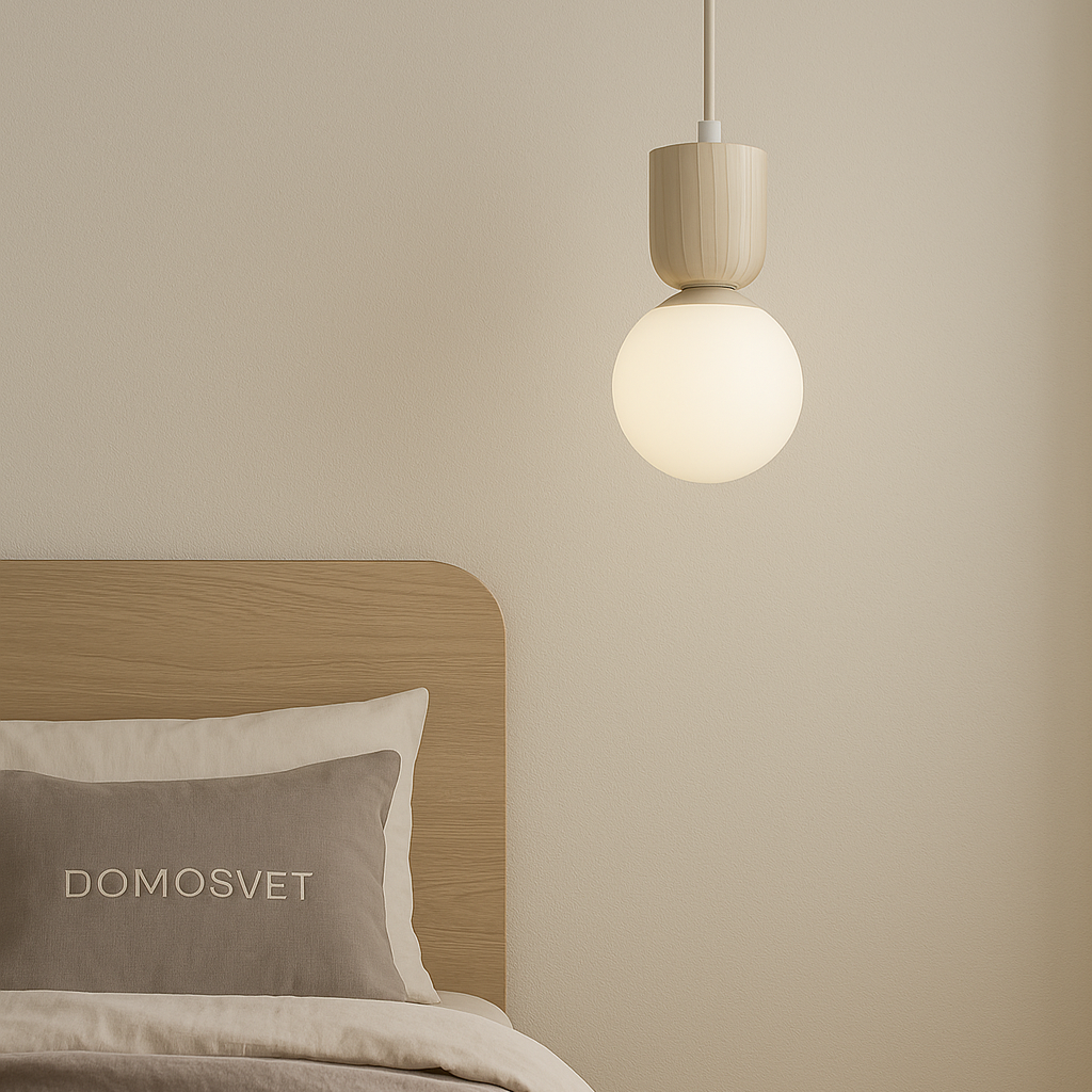 Підвісна люстра бежевий модерн E14 Beige Mushroom 250709-100005396