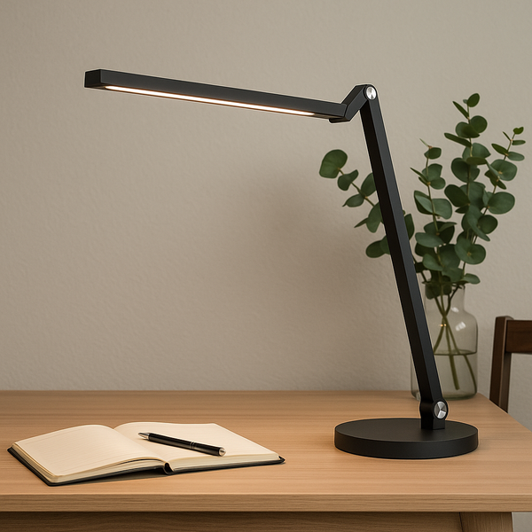 Настільна лампа чорна світлодіодна Led 8W Black Parker 250960-100005903