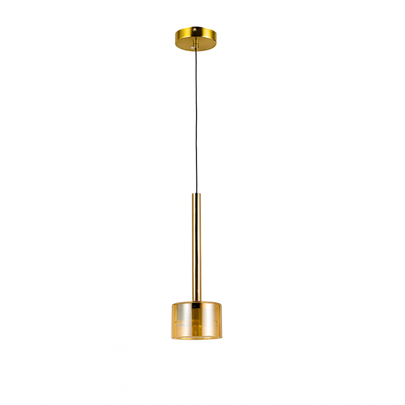 Підвісний світильник бурштиновий Led 9W Amber Colours 251031-100006226