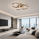Стельова люстра кавова Led 105W 3000K 4500K 6000K Coffee Anelli 4 260818-100008746