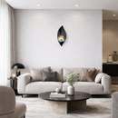 Настінний світильник чорний H-44 cm Led 4.6W 3000K-6000K Black+Gold Leaf 260135-100007328