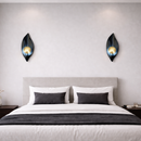 Настінний світильник чорний H-44 cm Led 4.6W 3000K-6000K Black+Gold Leaf 260135-100007328