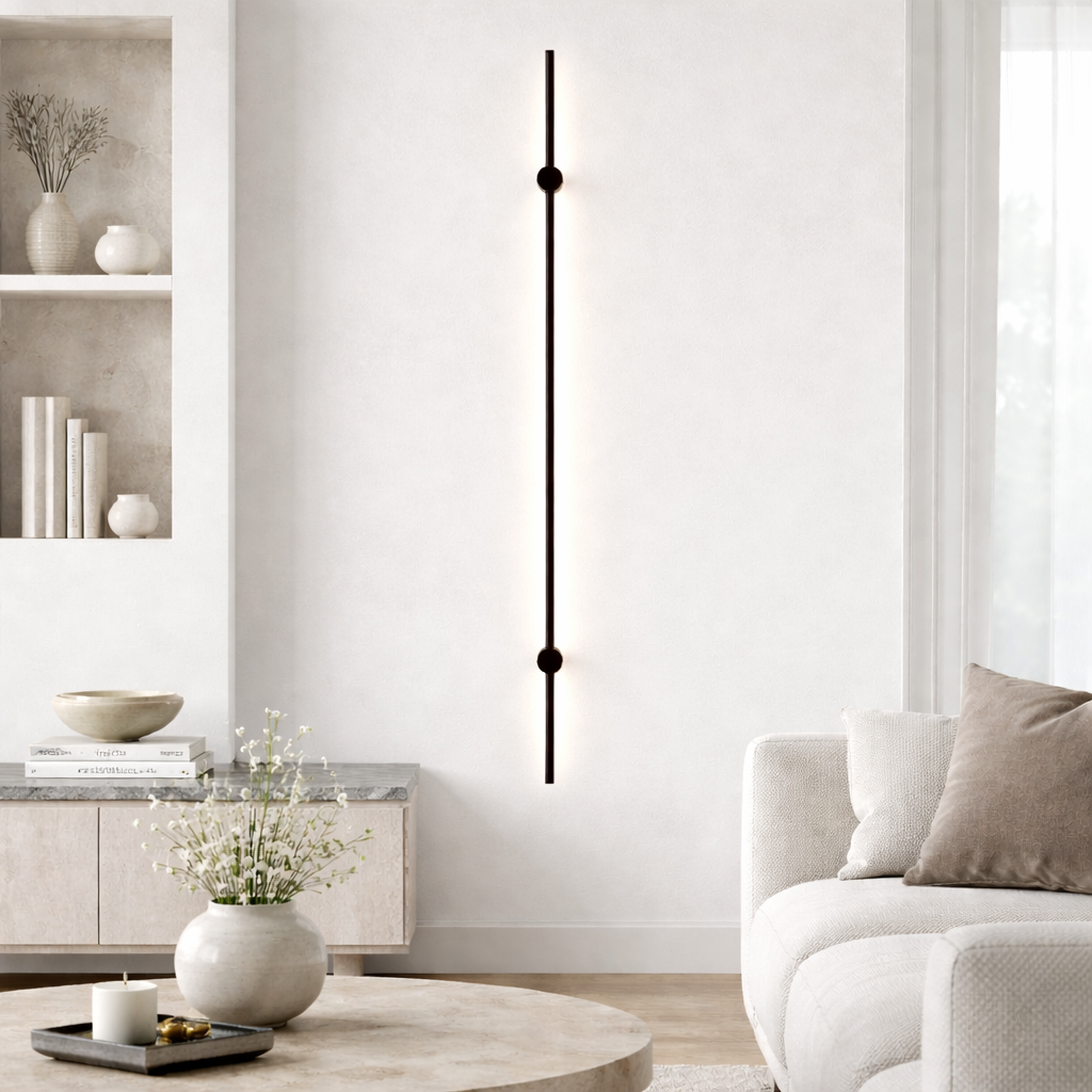 Настінний світильник чорний L-120 cm Led 5W 3000K / 4000K Black Line 260233-100007579