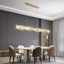 Підвісна люстра золота L-97 cm Led 33W 3000K-6000K Gold Crystal Diamond Shine 260235-100007338