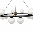 Підвісні люстри чорні D-57 cm / D-73 cm G9 Black Iceball 260618-100008044