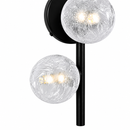 Настінний світильник H-39 cm G9 Black Iceball 260618-100008047
