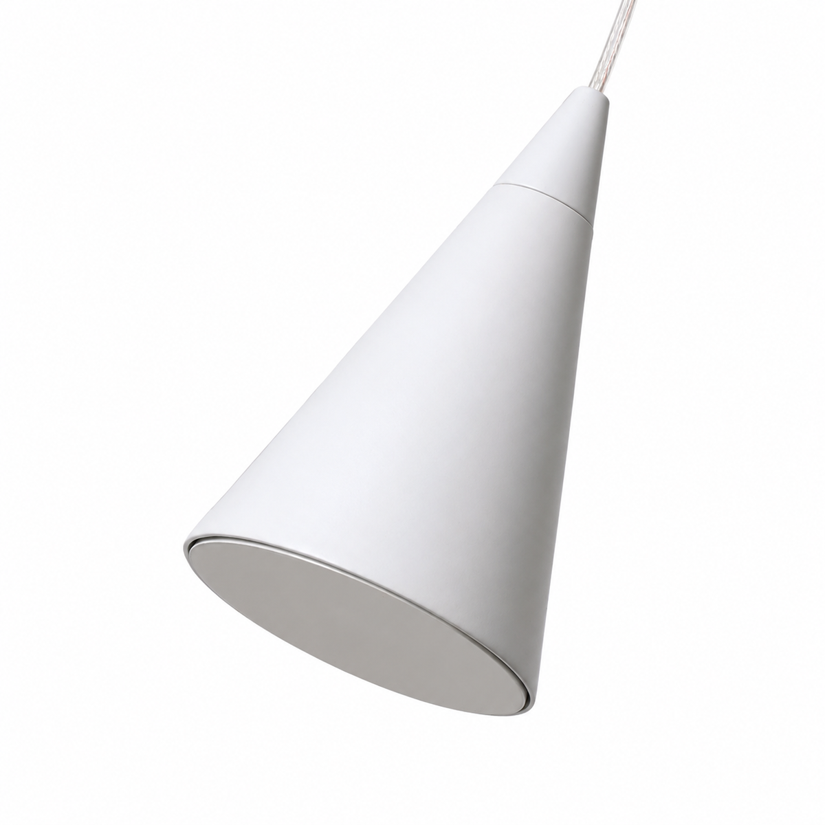 Торшер білий L-350 cm Led 18W White Cone 260658-100008301