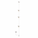 Торшер білий L-350 cm Led 18W White Cone 260658-100008301