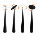 Торшер чорний H-350 cm Led 12W Black Mushroom 260658-100008302